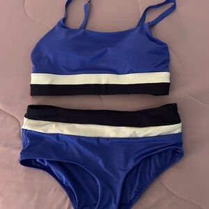 Athleta two piece bikini swimsuit